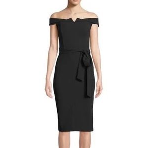 Black sweetheart dress